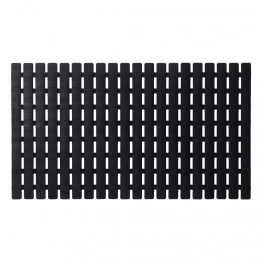 Ταπέτο Αντιολισθητικό Μπανιέρας PP&TPE 39x69εκ. Nora Black Sealskin 800650