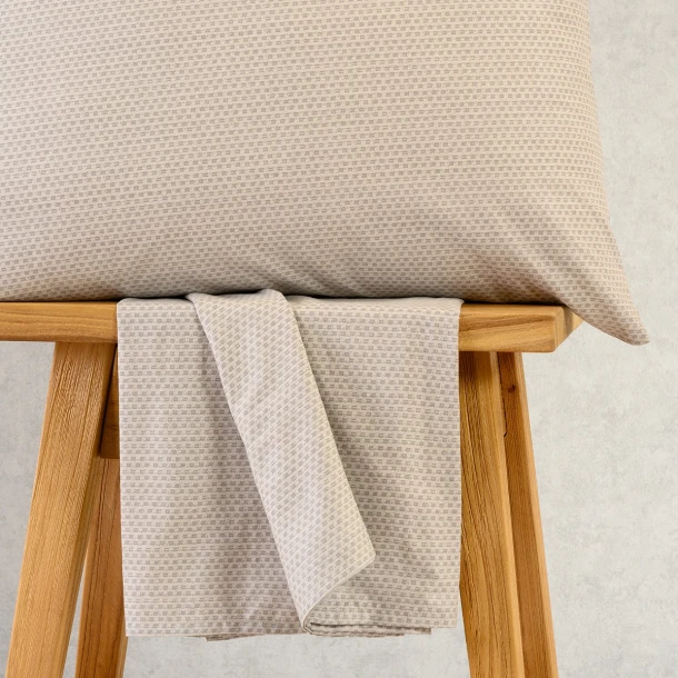 Σετ Σεντόνι Με 2 Μαξιλαροθήκες Βαμβακερό Υπέρδιπλο Με Λάστιχο 160x200+32εκ. Luca Grey Ultra Line Mini Melinen 20005561