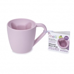 Κούπα Σιλικόνης 145ml Αρκουδάκι Pink Melli MEL13410
