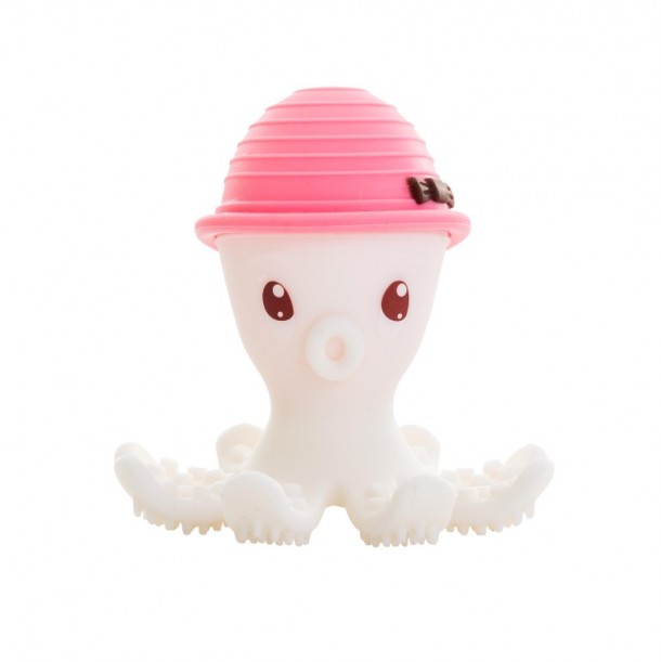 Μασητικό Χταπόδι 3D Ροζ Baby to Love BTL701576