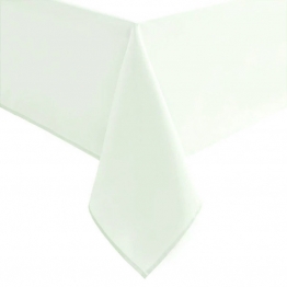 Τραπεζομάντηλο 140x140εκ. Polyester Plain Line White