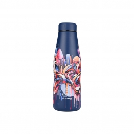 Θερμός-Μπουκάλι Ανοξείδωτο Flask Vibrant Vortex Save The Aegean Estia 500ml-7x7x22,3εκ. 01-22075