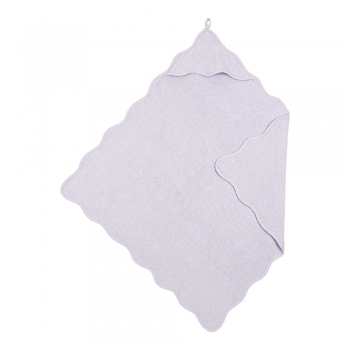 Κάπα Βαμβακερή 80x80εκ. Wavy  Soft Lavender Meyco MEY-112.227.72.01