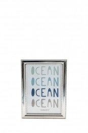 Κορνίζα Πλαστική Ασημί 15,5x1x20,5εκ. Zen Collection 24.8.50203