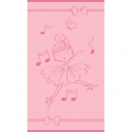 Πετσέτα Θαλάσσης Βαμβακερή Velour Pink 70x120εκ. Dancing Melinen 20004884