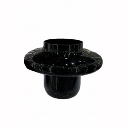 Βάζο Γυάλινο Μαύρο Φ12x20εκ. Art Et Lumiere 30327