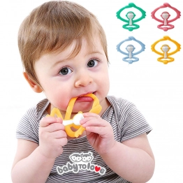 Μασητικό Hugging Monkey Τυρκουάζ Baby to Love BTL702252