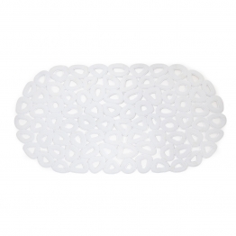 Αντιολισθητικό Μπανιέρας Pvc Λευκό Eco Estia 68x35x0,6εκ. 02-11567