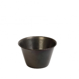 Ντιπ Σερβιρίσματος Ανοξείδωτο 18/10 Snow Black ESPIEL 8,5x4,8εκ. FEV413