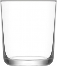 Ποτήρι Ουίσκι Σετ 6τμχ Γυάλινο Διάφανο Assos LAV 360ml-Φ8,2x9,5εκ. LVAOS34636F