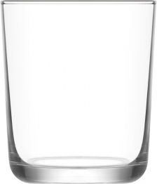 Ποτήρι Ουίσκι Σετ 6τμχ Γυάλινο Διάφανο Assos LAV 360ml-Φ8,2x9,5εκ. LVAOS34636F