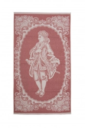 Πετσέτα Βαμβακερή Ζακάρ Μεμονωμένη Σώματος 80x150εκ. Μαρκήσιος 02 Σάπιο Μήλο DimCol