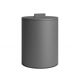 Καλάθι Απορριμμάτων Πάγκου 6lt Ανοξείδωτο Matt Concrete Grey Pam & Co Φ20x25εκ. 2326-163