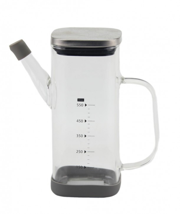 Ροή Λαδιού Γυάλινο Διάφανο 550ml Croton Max Home® ZT23SGPYHTGJDZ1