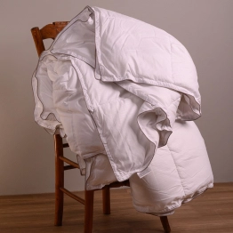 Πάπλωμα All Seasons Satin Microfiber King 260x240εκ. Λευκό Melinen 20004418