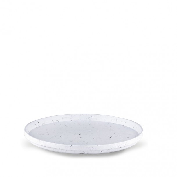 Πιάτο Φαγητού Ρηχό Μελαμίνης White Mosaico Gravity Matt ESPIEL 28εκ. MLF2334K36-6