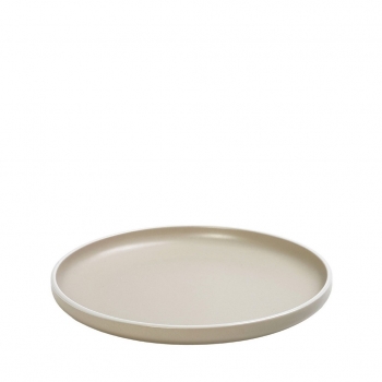 Πιάτο Φρούτου Stoneware Μπεζ Mood Nordic Step ESPIEL 20,3x20,3x2,5εκ. ATA126K6