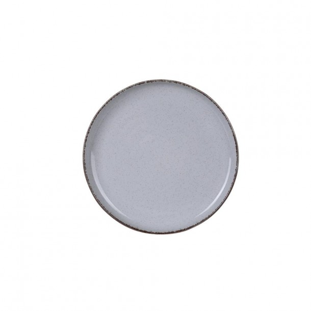 Πιάτο Ρηχό Φαγητού Πορσελάνης Grey 27εκ. Kutahya Porselen KXMOD27DU955