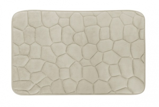 Ταπέτο Μπάνιου Polyester 45x70εκ. Stone Bliss Beige 2435748