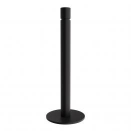 Θήκη Για Ρολό Κουζίνας Ανοξείδωτη Matt Black Pam & Co Φ12,5x33εκ. 1230-403