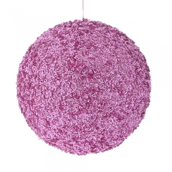 Μπάλα Polyfoam Ροζ Glitter 10εκ. iliadis 83509