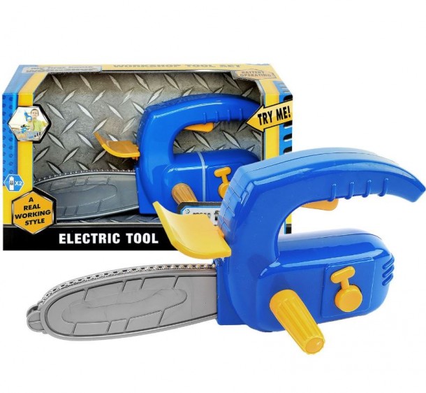 Ηλεκτρικό Πριόνι Μπαταρίας Σε Κουτί 26x12x15εκ. Toy Markt 71-3584