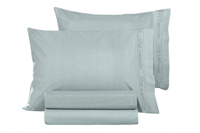 Ζεύγος Μαξιλαροθήκες Βαμβακερές 50x70εκ. Color Plus Mint Guy Laroche