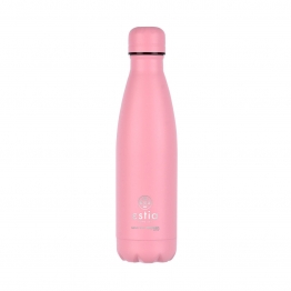 Θερμός-Μπουκάλι Ανοξείδωτο Flask Lite Save The Aegean Blossom Rose Estia 500ml-7x7x26,6εκ. 01-18030