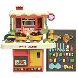 Κουζίνα Home Kitchen Σε Κουτί 27x12x37εκ. Toy Markt 77-1269