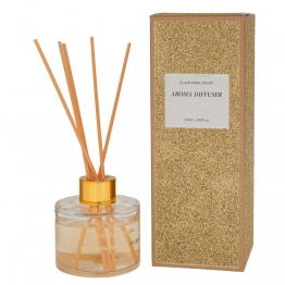 Αρωματικά Στικ English Pear & Freesia 120ml Με Glitter Χρυσό iliadis 90039