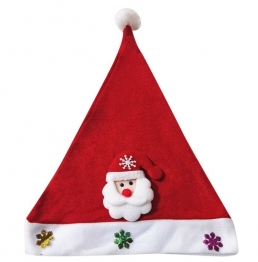 Σκούφος Άγιου Βασίλη 28x40εκ. Xmas fest 93-3657