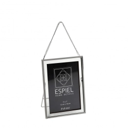 Κορνίζα Μεταλλική Ασημί ESPIEL 15x20εκ. FAM719