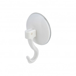 Κρεμάστρα Πετσέτας Πλαστική Λευκή 5x5x8,5εκ. Estia 02-25274