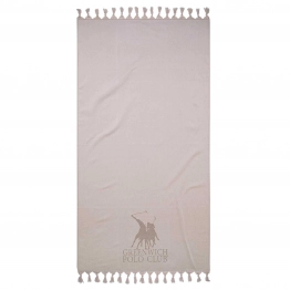 Πετσέτα Θαλάσσης-Παρεό Βαμβακερή 90x170εκ. Essential 3797 Σπαγγί Greenwich Polo Club