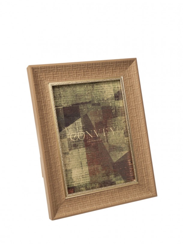 Κορνίζα Πλαστική Καφέ-Χρυσή 13x18εκ. Zen Collection 25.27.51709