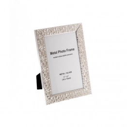 Κορνίζα Μεταλλική Σφυρίλατη Ασημί 10x15εκ. iliadis 84535