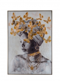 Πίνακας Καμβάς Κοπέλα 72x4,5x102εκ. Zen Collection 25.11.51433
