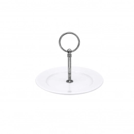 Ορντεβιέρα Πορσελάνης Design Λευκή Art Et Lumiere 16x13εκ. 06965