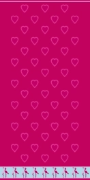 Πετσέτα Θαλάσσης 2 Όψεων Βαμβακερή Βελουτέ 87x165εκ. Ζακάρ 227 DimCol