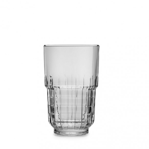 Ποτήρι Γυάλινο Διάφανο Tarq 345ml-7,9x12,7εκ. ESPIEL S21002VCP36K12