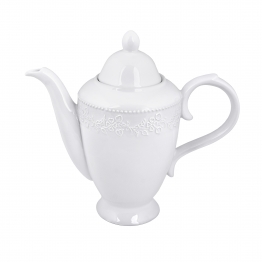Τσαγιέρα Πορσελάνης Λευκή Kea Oriana Ferelli 1200ml PRPW350015