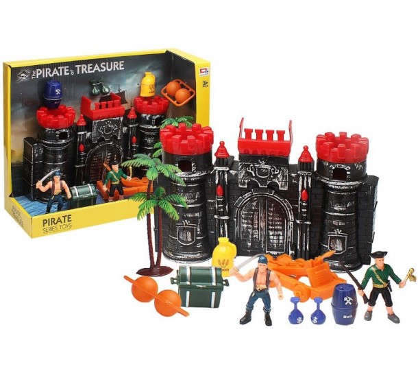 Κάστρο Με Πειρατές 33x13x26εκ. Toy Markt 71-3640