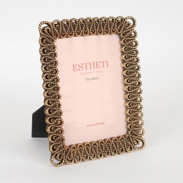 Κορνίζα Polyresin Χρυσή 13x18εκ. ESTHETI 756-12021