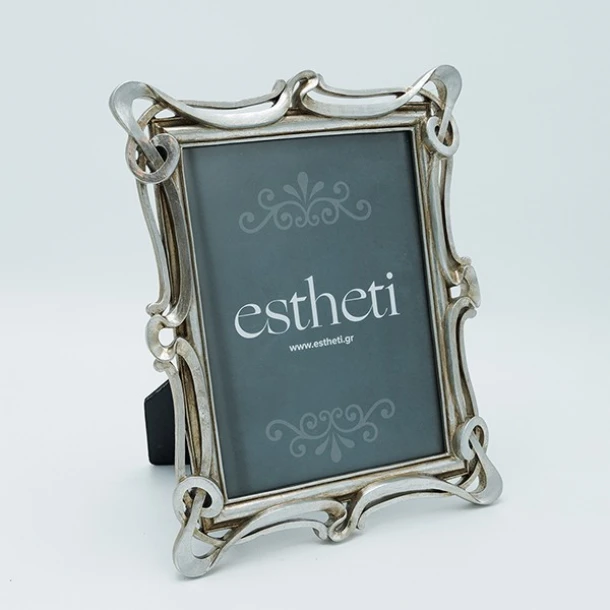 Κορνίζα Polyresin Ασημί-Χρυσή 15x20εκ. ESTHETI 815-00013