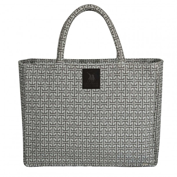 Τσάντα Θαλάσσης Polycotton 46x36εκ. Essential 4086 Γκρι Greenwich Polo Club