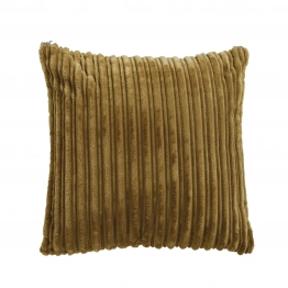 Διακοσμητικό Μαξιλάρι Fleece 40x40εκ. Throws 1180 Λαδί Das Home