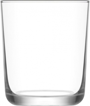 Ποτήρι Ουίσκι Σετ 6τμχ Γυάλινο Διάφανο Assos LAV 360ml-Φ8,2x9,5εκ. LVAOS34636F