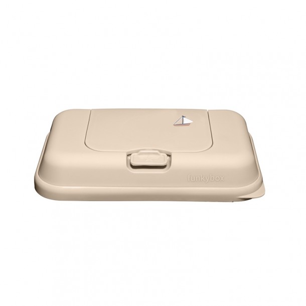 Θήκη Για Μωρομάντηλα To Go Beige Boat Funkybox FBTG64