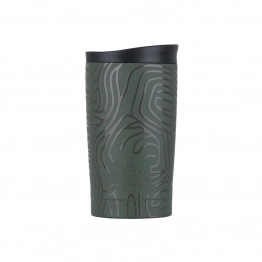 Θερμός Ποτήρι Ανοξείδωτος Travel Mug Olive Flow Save The Aegean 350ml-8x8x15εκ. Estia 01-31886