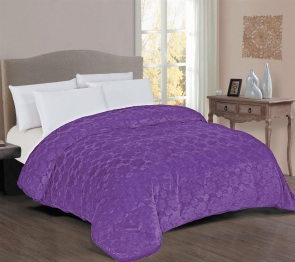 Κουβερτοπάπλωμα Fur-Sherpa Υπέρδιπλο 220x240εκ. Mauve DimCol